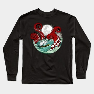 Kraken Attack Long Sleeve T-Shirt